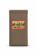Leather pouch - In The Meadow